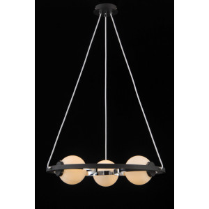 Подвесная люстра Natali Kovaltseva SPHERE 81020-3C SATIN BLACK