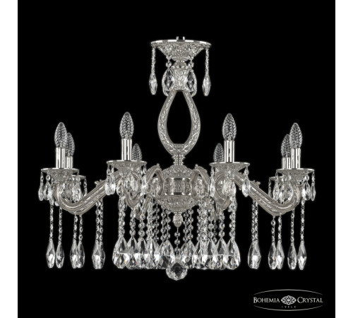 Подвесная люстра Bohemia Ivele Crystal Florence 71302/8/250 A Ni Подвесная люстра Bohemia Ivele Crystal Florence 71302/8/250 A Ni