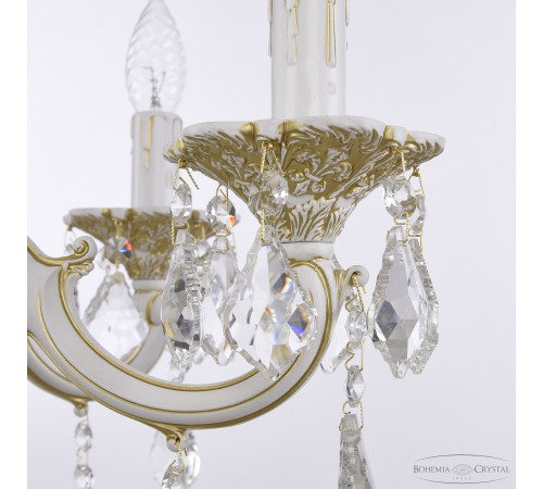 Подвесная люстра Bohemia Ivele Crystal AL78101/6/175 B WMG Leafs Подвесная люстра Bohemia Ivele Crystal AL78101/6/175 B WMG Leafs