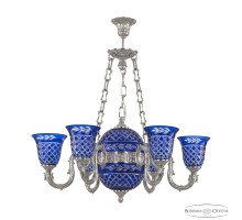 Подвесная люстра Bohemia Ivele Crystal Florence 71003P/6/175 Ni P2 U Clear-Blue/H-1J