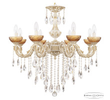 Подвесная люстра Bohemia Ivele Crystal AL79101/8/250 B WMG P Amber/M-1F
