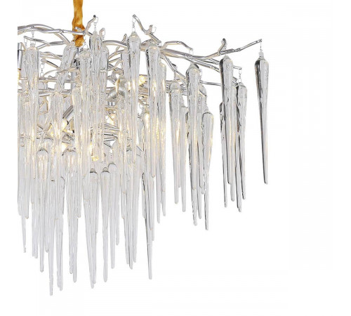 Подвесная люстра Lumien Hall Emelin LH3066/10P-SL-CL Подвесная люстра Lumien Hall Emelin LH3066/10P-SL-CL