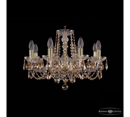Подвесная люстра Bohemia Ivele Crystal 1402/8/195 G R721