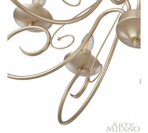 Подвесная люстра Arte Milano 349159/10 CG Подвесная люстра Arte Milano 349159/10 CG
