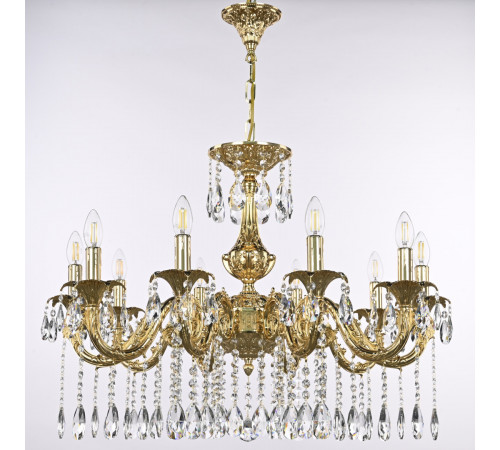 Подвесная люстра Bohemia Ivele Crystal AL79101/10/250 A G Подвесная люстра Bohemia Ivele Crystal AL79101/10/250 A G