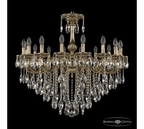 Подвесная люстра Bohemia Ivele Crystal 75101/16/300 B GB