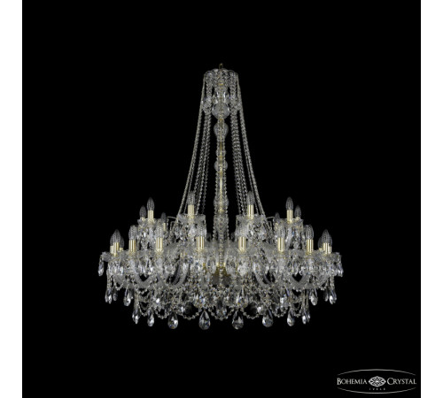 Подвесная люстра Bohemia Ivele Crystal 1411/20+10/400/h-130 G Подвесная люстра Bohemia Ivele Crystal 1411/20+10/400/h-130 G