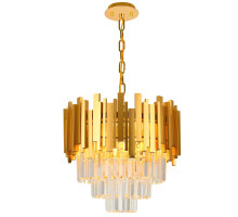 Подвесная люстра Natali Kovaltseva VERTIGO 81440/6C GOLD