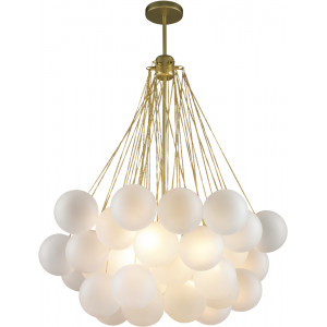 Подвесная люстра iLamp Globe 10099P/3-D800 GL-WH