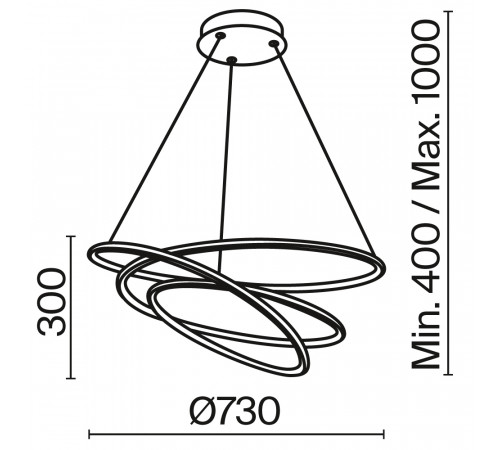 Подвесная люстра Maytoni Nola MOD100PL-L88WK1 Подвесная люстра Maytoni Nola MOD100PL-L88WK1