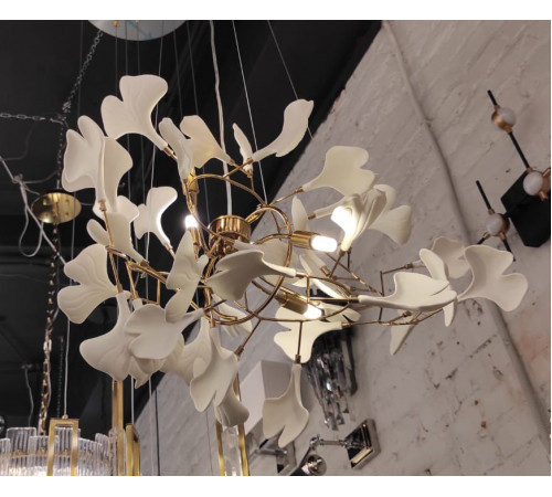 Подвесная люстра Delight Collection 10881P/L600 gold/white Подвесная люстра Delight Collection 10881P/L600 gold/white
