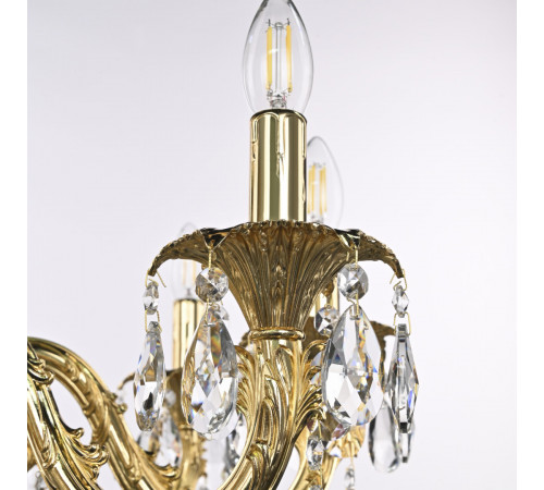 Подвесная люстра Bohemia Ivele Crystal AL79101/10/250 B G Подвесная люстра Bohemia Ivele Crystal AL79101/10/250 B G