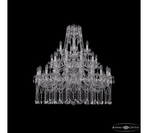 Подвесная люстра Bohemia Ivele Crystal 1413/20+10+5/360/3d Ni Подвесная люстра Bohemia Ivele Crystal 1413/20+10+5/360/3d Ni