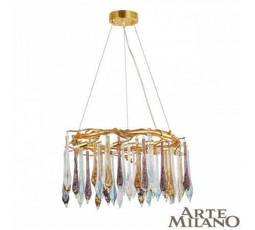 Подвесная люстра Arte Milano 500.D800.H350.G9.10 G