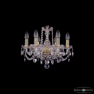 Подвесная люстра Bohemia Ivele Crystal 1402/6/141 G