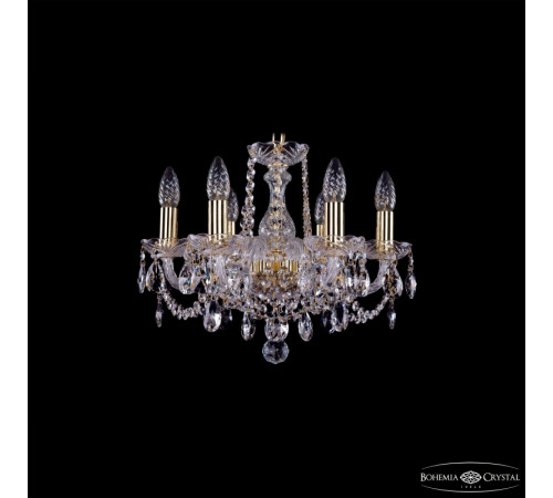 Подвесная люстра Bohemia Ivele Crystal 1402/6/141 G Подвесная люстра Bohemia Ivele Crystal 1402/6/141 G