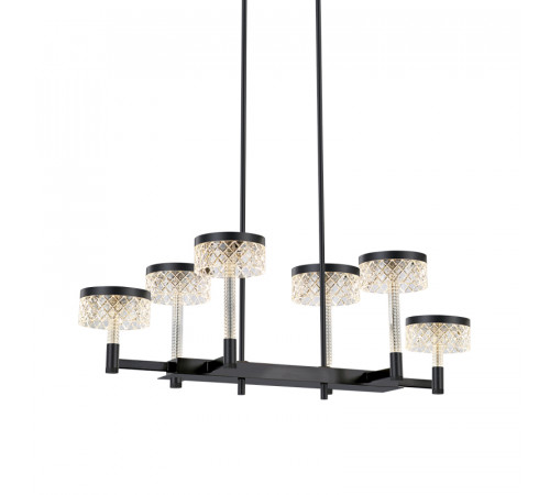 Подвесная люстра Delight Collection MD21020075 MD21020075-6B matt black Подвесная люстра Delight Collection MD21020075 MD21020075-6B matt black