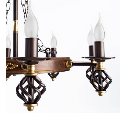 Подвесная люстра Arte Lamp Cartwheel A4550LM-8CK Подвесная люстра Arte Lamp Cartwheel A4550LM-8CK