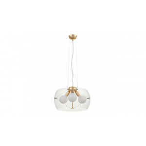 Подвесная люстра Lumina Deco Globo LDP 6018-400 PR+F.GD