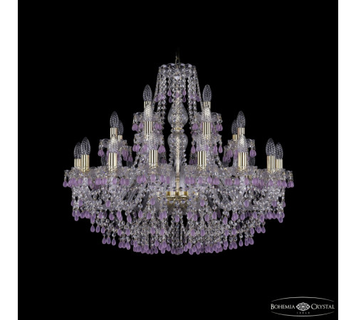 Подвесная люстра Bohemia Ivele Crystal 1410/16+8+4/300 G V7010 Подвесная люстра Bohemia Ivele Crystal 1410/16+8+4/300 G V7010