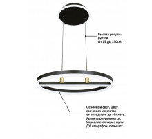 Подвесная люстра Natali Kovaltseva HIGH-TECH LED LAMPS 82048