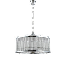 Подвесная люстра Crystal Lux Tadeo TADEO SP6 D600 CHROME/TRANSPARENTE