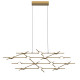 Подвесная люстра DeLight Collection Molecular MD18001067-14A black/gold