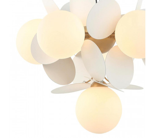 Подвесная люстра Lumien Hall Ilmari LH4136/6P-GD-WT Подвесная люстра Lumien Hall Ilmari LH4136/6P-GD-WT