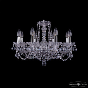 Подвесная люстра Bohemia Ivele Crystal 1402/8/195 Ni Balls