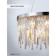 Подвесная люстра Lumien Hall Dzhillian LH0048/8P-CR-CL