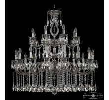 Подвесная люстра Bohemia Ivele Crystal Verona 72401/16+8/360/2d A NB FH1M