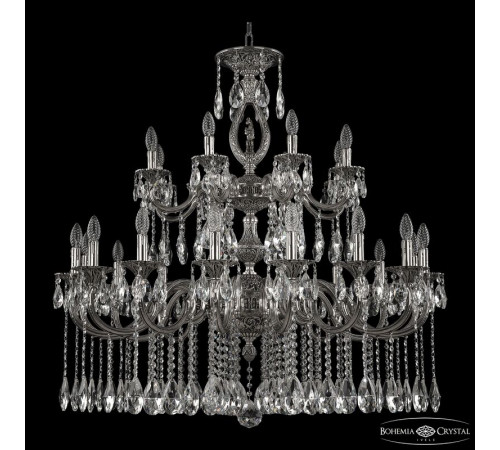 Подвесная люстра Bohemia Ivele Crystal Verona 72401/16+8/360/2d A NB FH1M