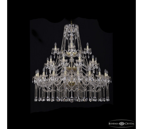 Подвесная люстра Bohemia Ivele Crystal 1413/20+10+5/460/3d G