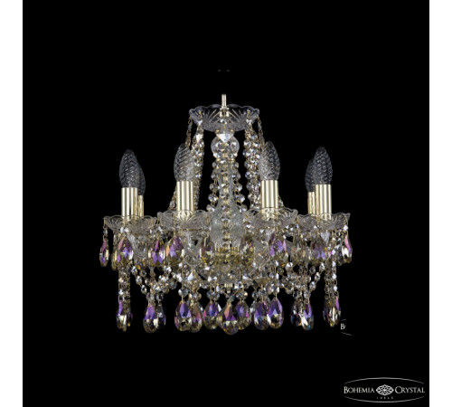 Подвесная люстра Bohemia Ivele Crystal 1413/8/141 G R801