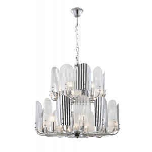 Подвесная люстра iLamp Dolce 15571-12 CR+MULT