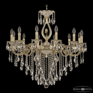 Подвесная люстра Bohemia Ivele Crystal Verona 72401/12/300 B GW FL3M