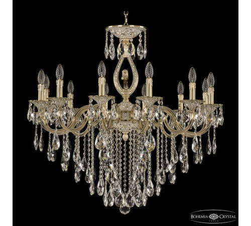 Подвесная люстра Bohemia Ivele Crystal Verona 72401/12/300 B GW FL3M Подвесная люстра Bohemia Ivele Crystal Verona 72401/12/300 B GW FL3M