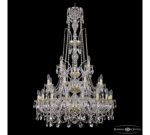 Подвесная люстра Bohemia Ivele Crystal 1411/16+8+4/300/XL-131/3d G Подвесная люстра Bohemia Ivele Crystal 1411/16+8+4/300/XL-131/3d G