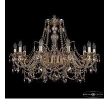 Подвесная люстра Bohemia Ivele Crystal 1411/10/300 G M721
