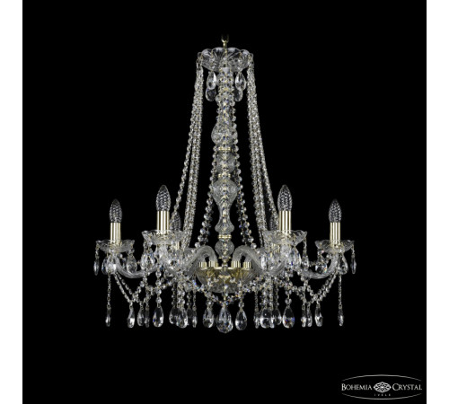 Подвесная люстра Bohemia Ivele Crystal 1413/6/220/h-73 G Подвесная люстра Bohemia Ivele Crystal 1413/6/220/h-73 G