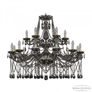 Подвесная люстра Bohemia Ivele Crystal 1413/12+6/360/2d G M781