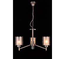 Подвесная люстра Natali Kovaltseva DOUBLE 81049-3C ANTIQUE SILVER