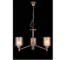 Подвесная люстра Natali Kovaltseva DOUBLE 81049-3C ANTIQUE SILVER