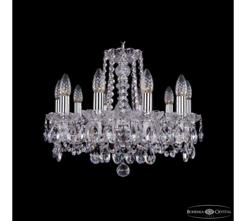 Подвесная люстра Bohemia Ivele Crystal 1402/10/160 Ni