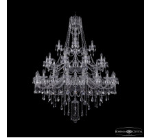 Подвесная люстра Bohemia Ivele Crystal 1415/20+10+5/530/3d Ni