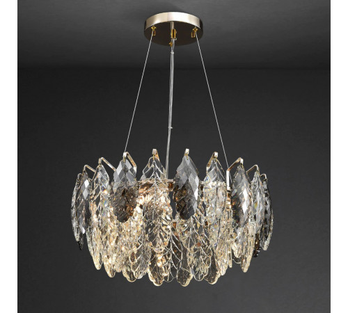 Подвесная люстра Delight Collection D8011P/R-600 gold/smoky Подвесная люстра Delight Collection D8011P/R-600 gold/smoky