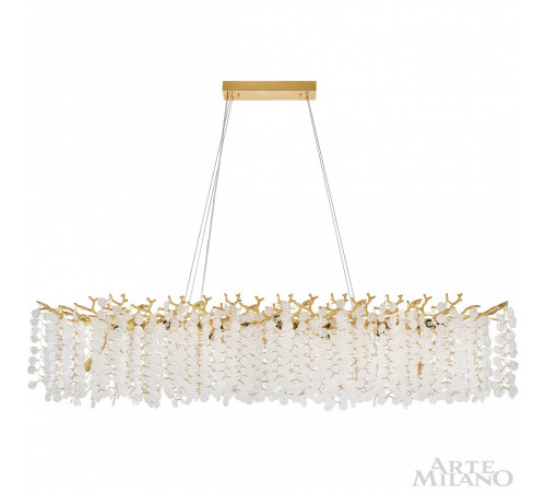 Подвесная люстра Arte Milano Milan 230011/L1500/16/C Gd Подвесная люстра Arte Milano Milan 230011/L1500/16/C Gd
