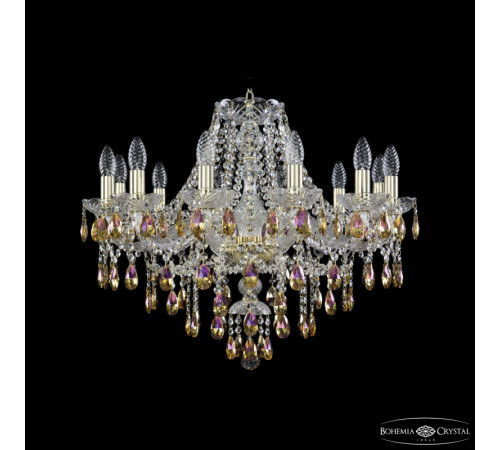 Подвесная люстра Bohemia Ivele Crystal 1415/12/240 G K777