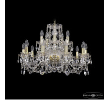 Подвесная люстра Bohemia Ivele Crystal 1402/10+5/240 G