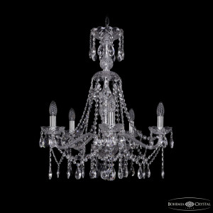 Подвесная люстра Bohemia Ivele Crystal 1413/5/200/XL-66 Ni